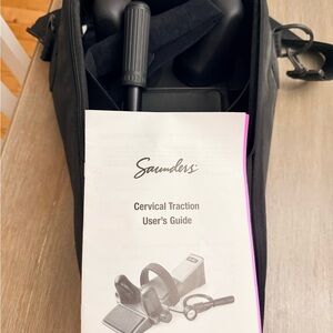 Saunders Cervical Traction Device - Black